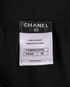 Chanel Above Knee Length Skirt, £310, Clothing, Black, Wool, Other view