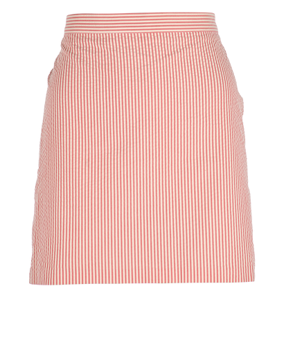 Stella McCartney Striped Skirt, £90, Clothing, Cream/Red, Cotton, Front view