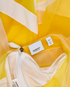 Burberry Patchwork Mesh Skirt, £95, Clothing, White/Yellow, Nylon, Other view