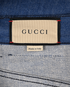 Gucci Distressed Skirt, £310, Clothing, Blue, Cotton, Other view
