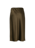 Joseph Isaak Skirt, £95, Clothing, Green, Silk, Back view