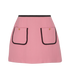 Miu Miu Front Pocket Skirt, £250, Clothing, Pink, Wool, Front view