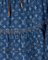 Louis Vuitton Monogram Tiered Skirt, £695, Clothing, Blue, Denim, Other view