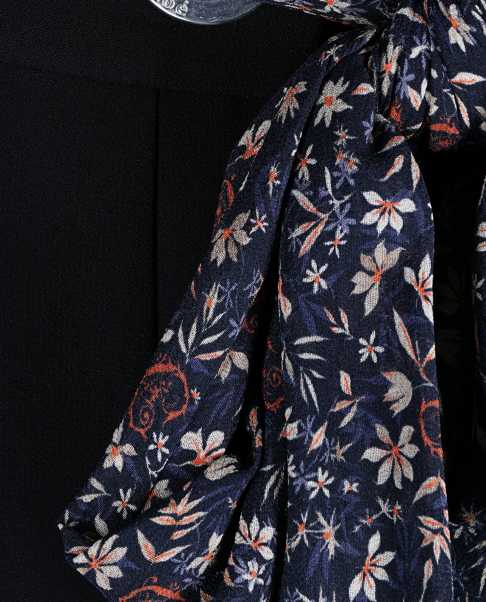 Chloe Pleated Midi Skirt, &pound;120, Clothing, Black, Polyester (Polymer), Other view