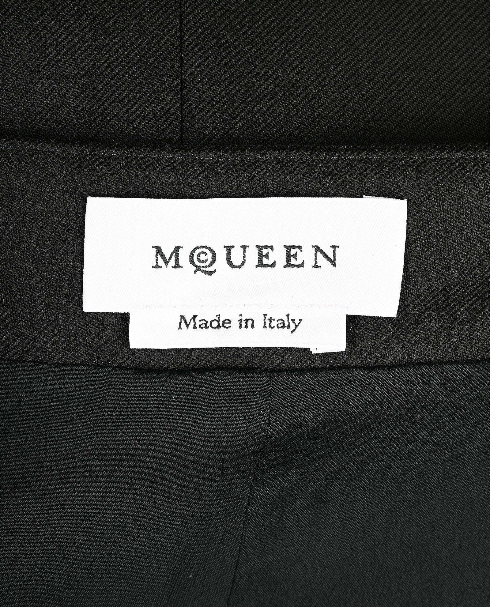 Alexander McQueen Midi Pencil Skirt, &pound;395, Clothing, Black, Wool, Other view