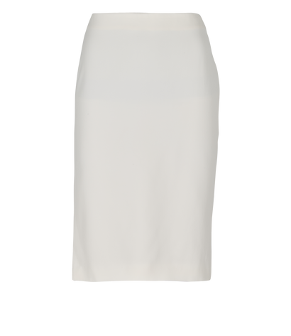 Alexander McQueen Pencil Skirt, &pound;120, Clothing, White, Acetate/Rayon (Polymer), Front view