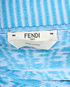 Fendi Vertigo Zucca Knitted Skirt, &pound;275, Clothing, Blue, Viscose, Other view