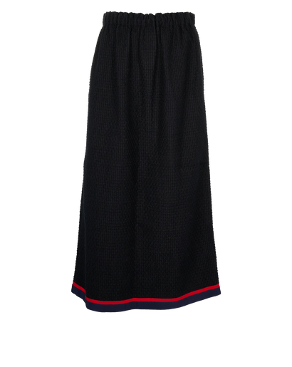 Gucci Sherry Line Skirt, &pound;150, Clothing, Black, Cotton, Front view