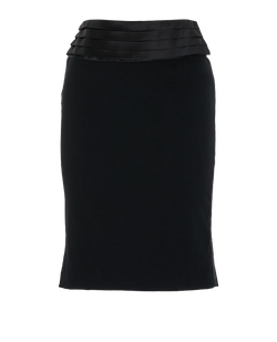 Dolce & Gabbana Skirt, Wool, Blk, UK6, 2*
