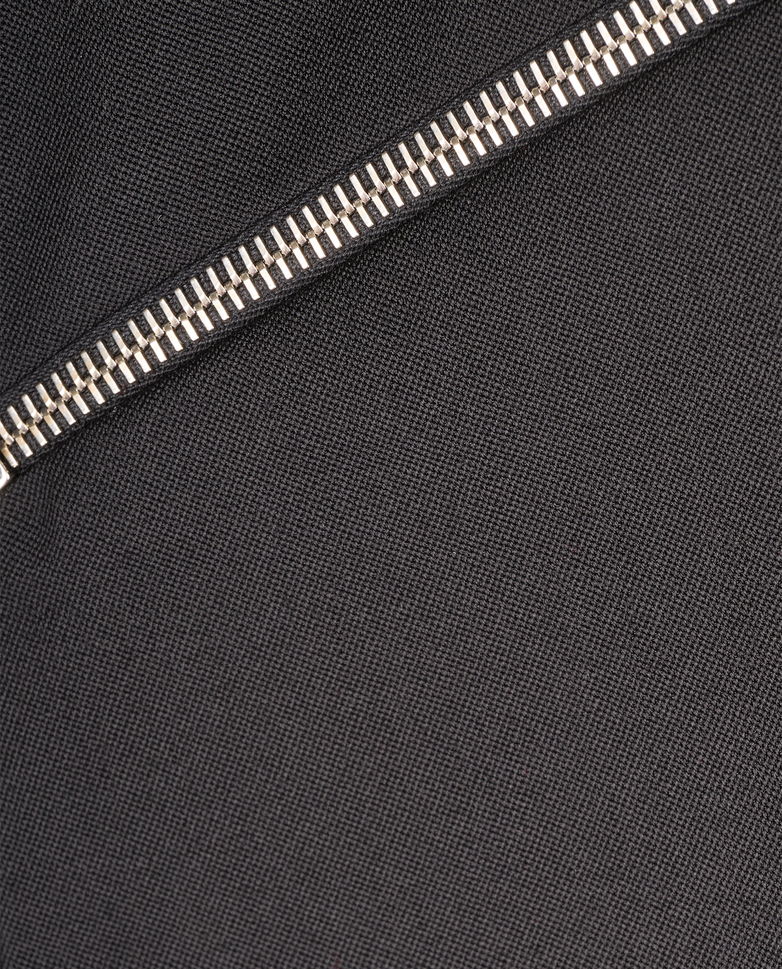 Alexander McQueen Zip-Detail Skirt, &pound;150, Clothing, Black, Wool, Other view