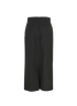 Toteme Low Waist Straight Skirt, &pound;180, Clothing, Black, Polyester (Polymer)/Wool, Back view
