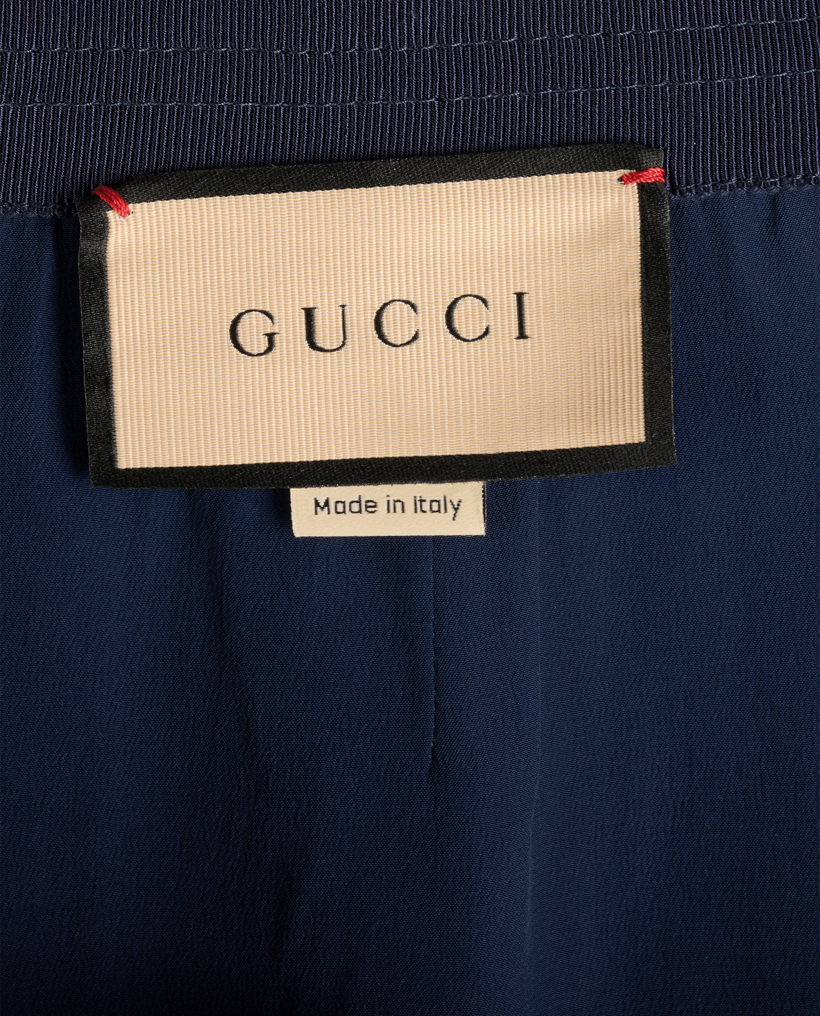 Gucci 2023 Double Breasted Button Mini Skirt, &pound;180, Clothing, Navy, Viscose, Other view
