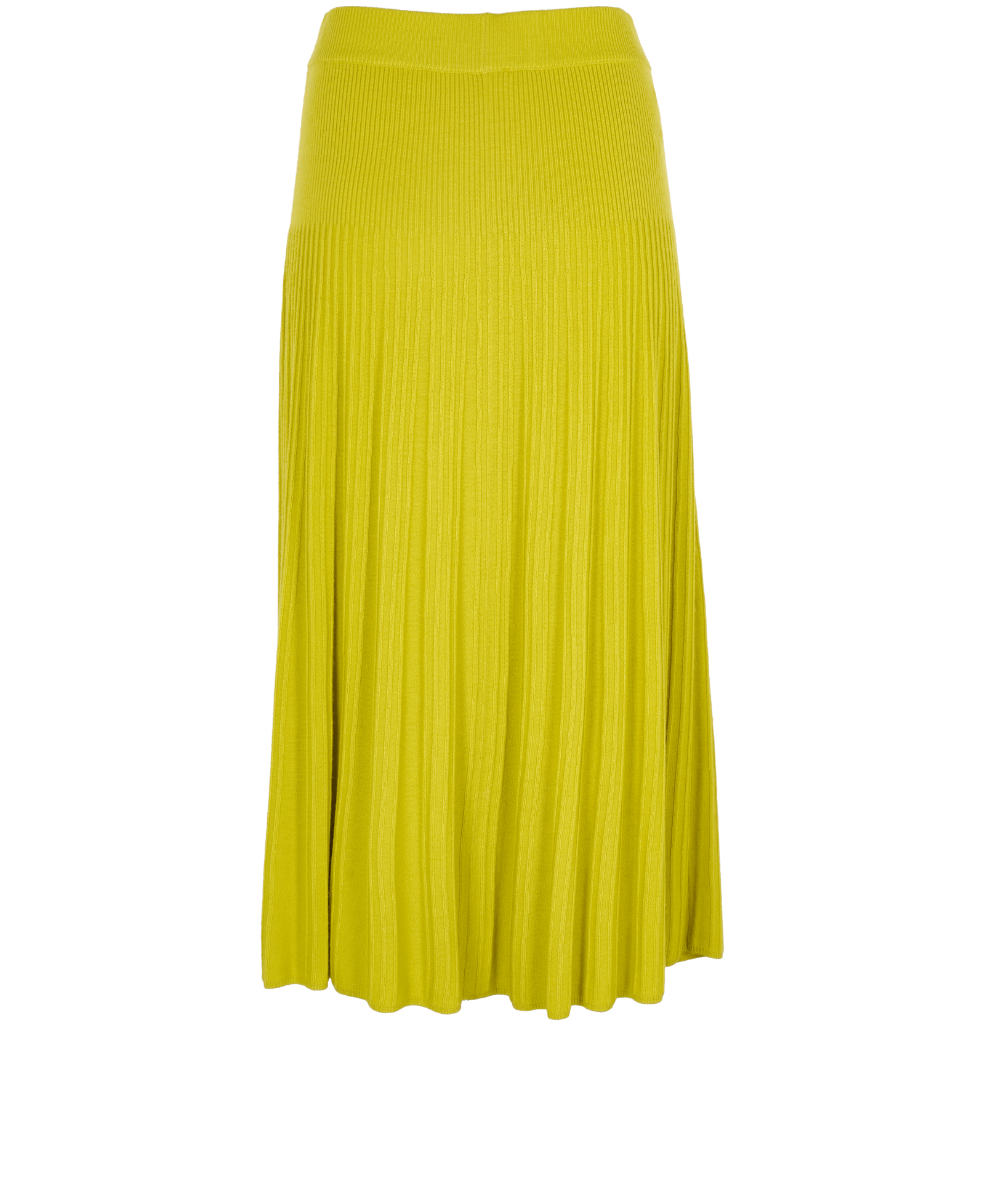 Joseph Knit Skirt, &pound;70, Clothing, Green, Wool, Back view