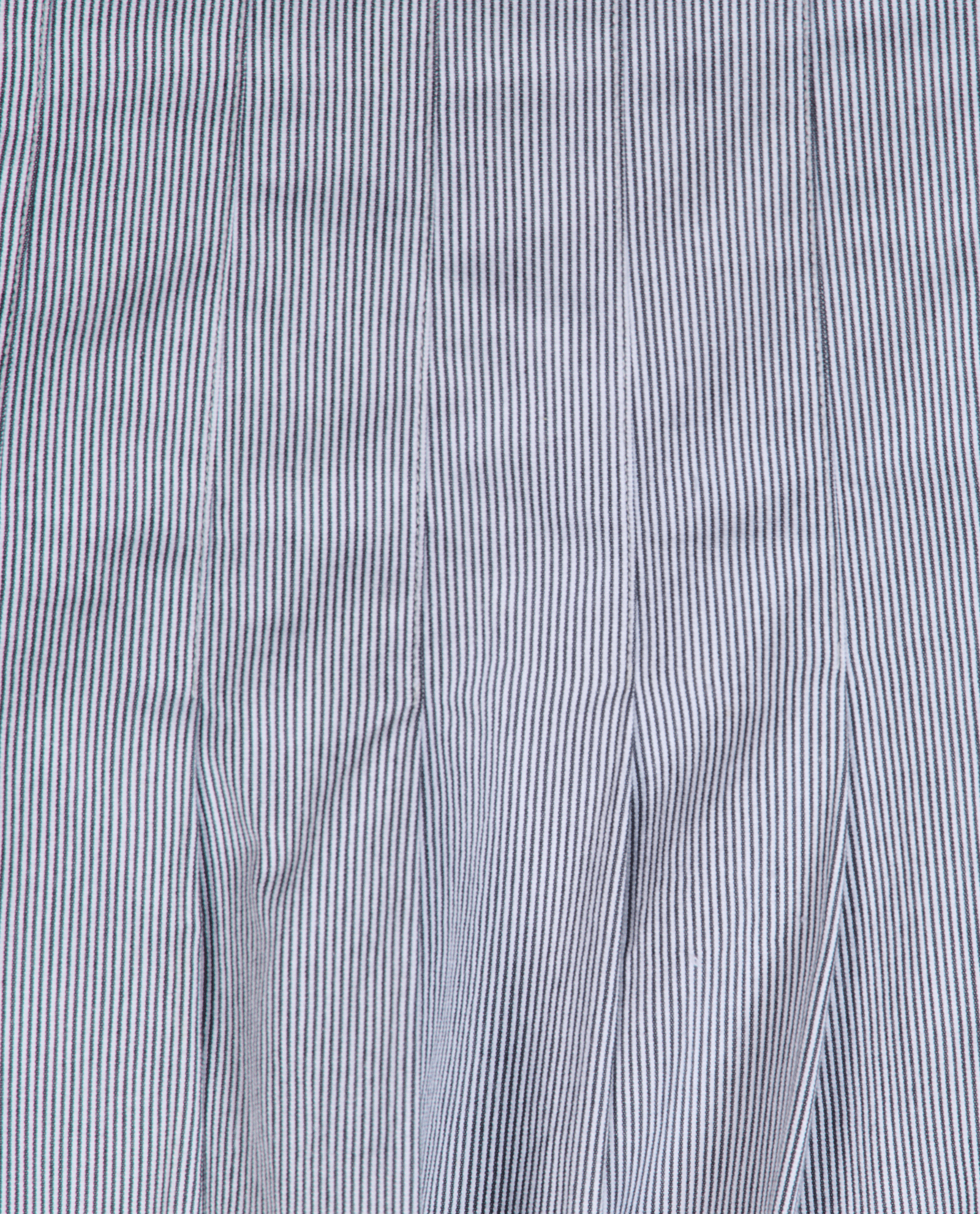 Celine Pleated A-Line Skirt, &pound;250, Clothing, Black/White, Cotton, Other view
