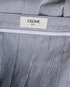 Celine Pleated A-Line Skirt, &pound;250, Clothing, Black/White, Cotton, Other view