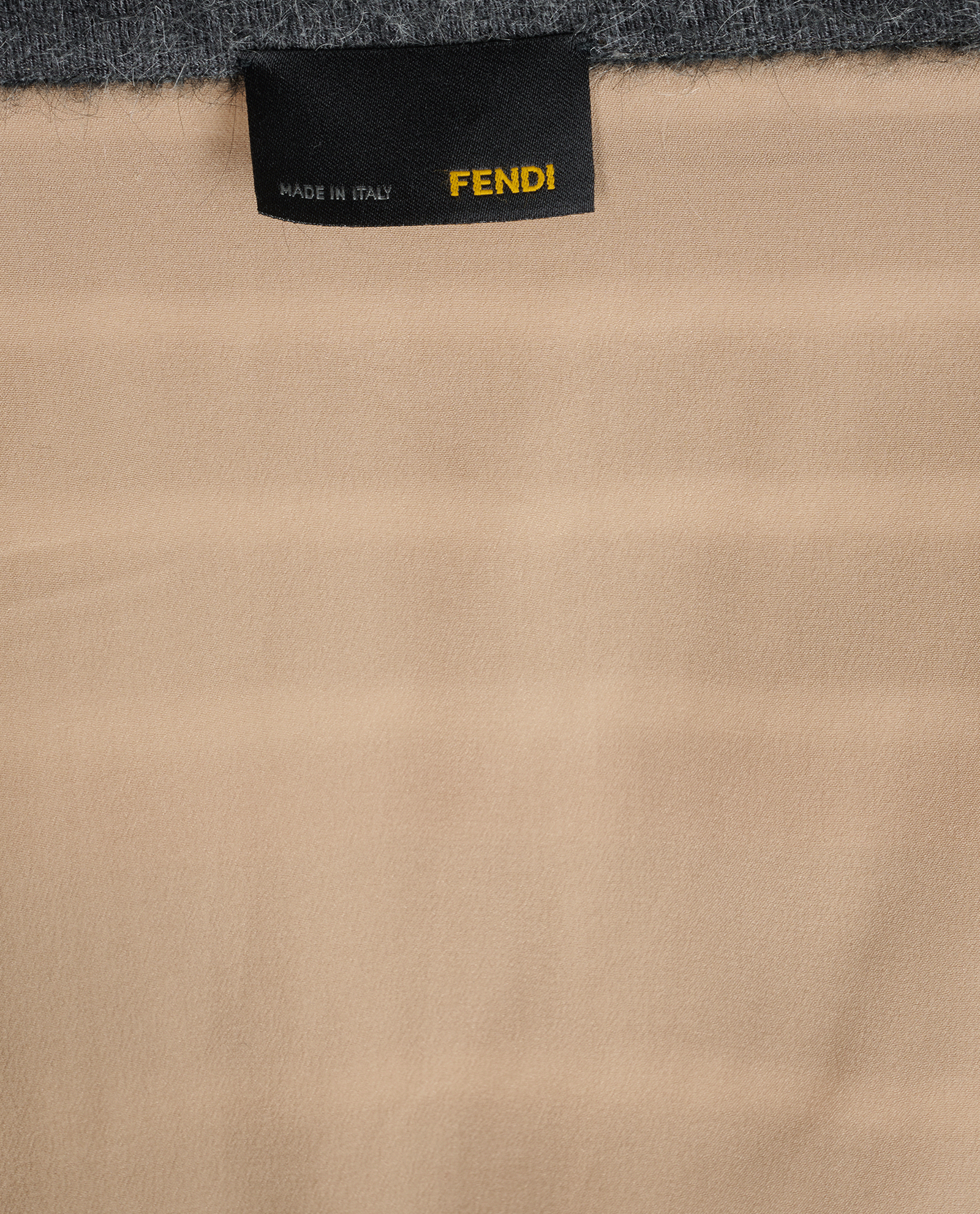 Fendi Vintage Striped Skirt, &pound;90, Clothing, Beige/Grey, Mohair/Silk, Other view