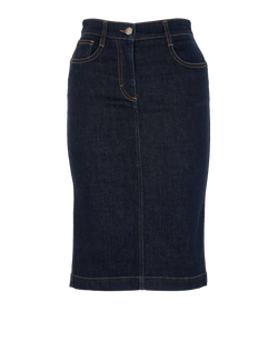 Dolce & Gabbana Denim Skirt, Cotton, Blue, UK4, 2*