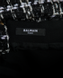 Balmain Tweed Mini Skirt, &pound;150, Clothing, Black/White, Viscose, Other view