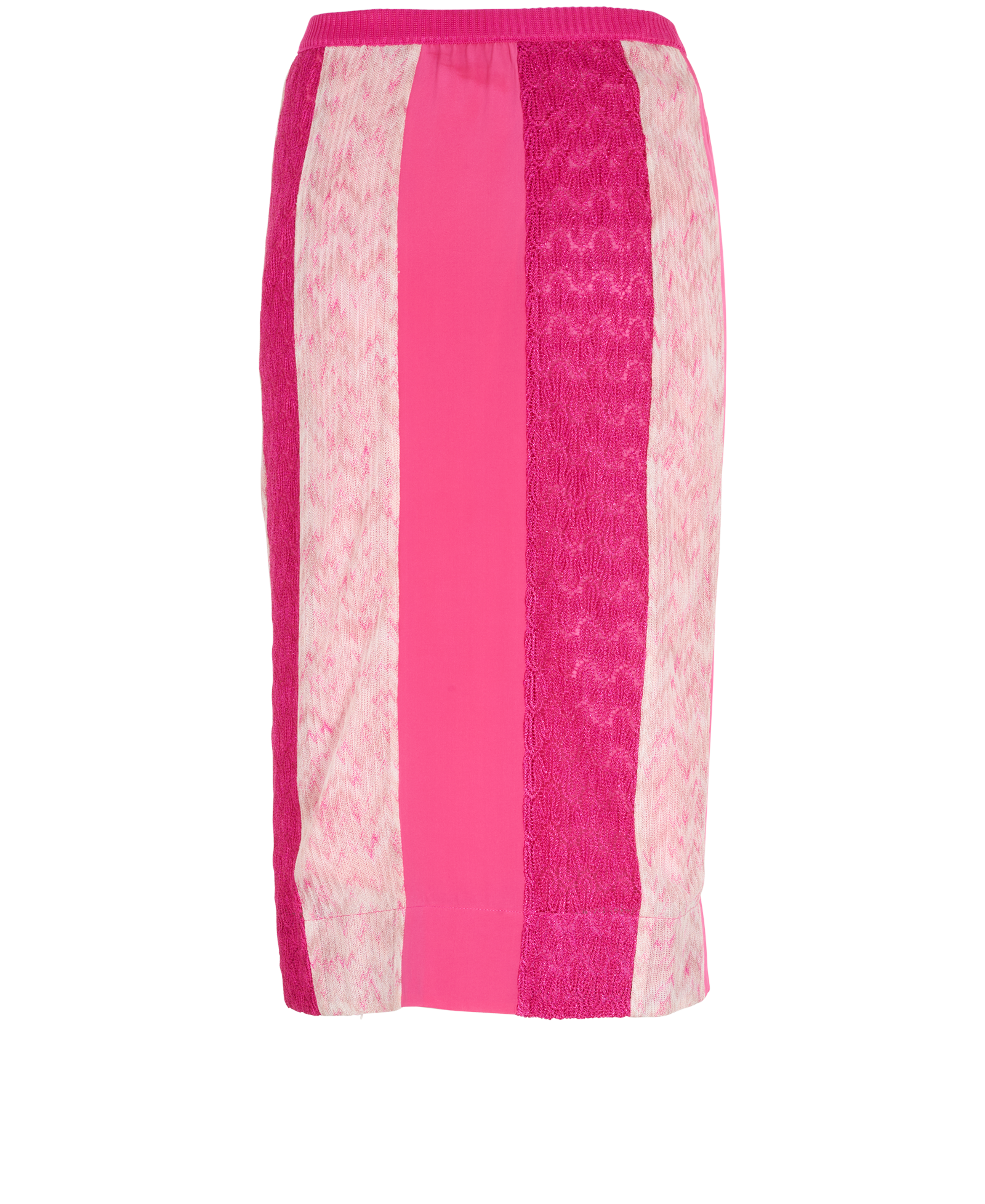 Missoni Knitted Skirt, &pound;125, Clothing, Pink, Viscose, Back view