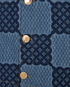 Louis Vuitton Damier Print Mini Skirt, &pound;450, Clothing, Blue, Cotton, Other view