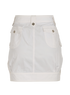 Dolce & Gabbana Mini Skirt, &pound;120, Clothing, White, Cotton, Back view
