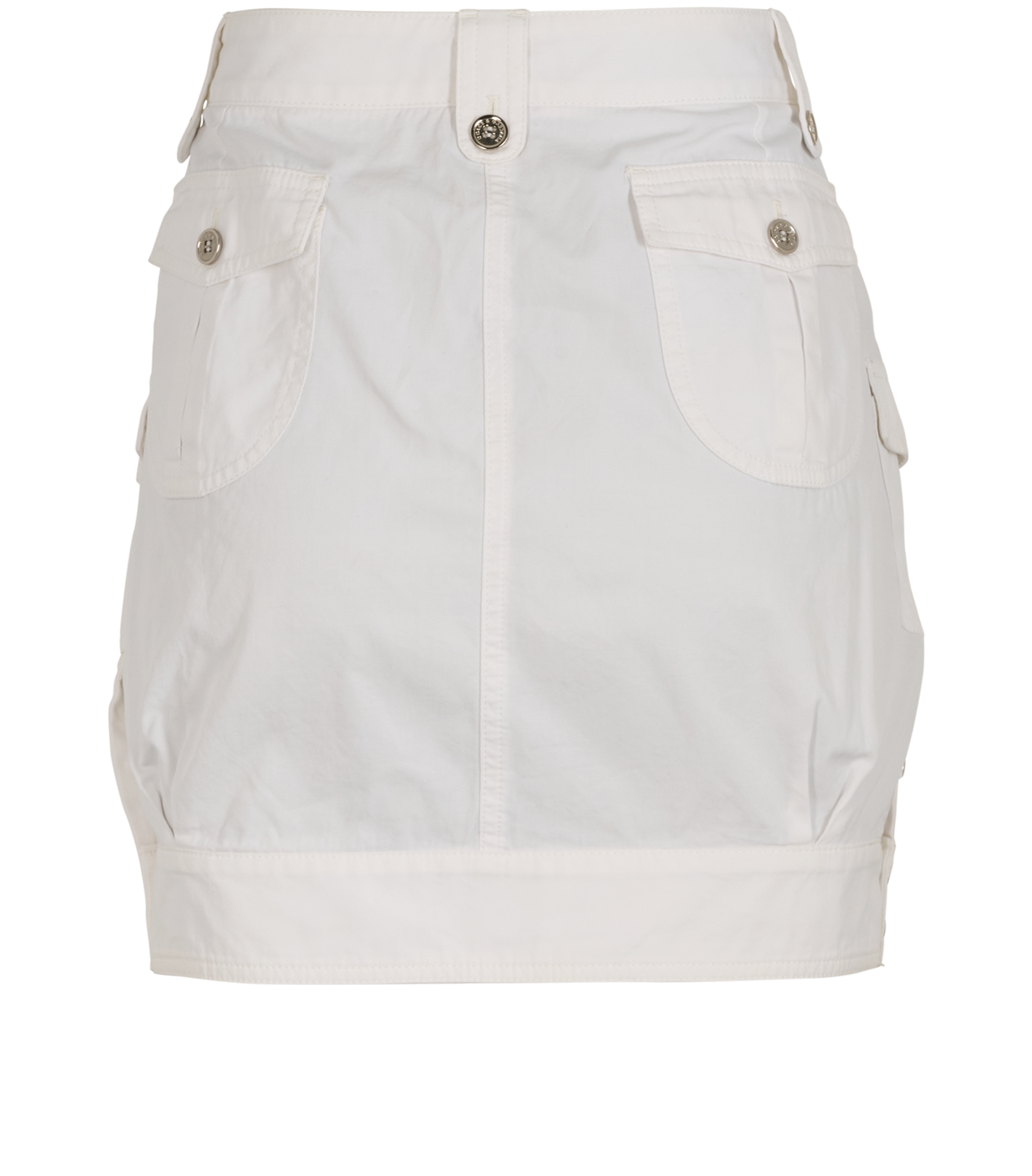 Dolce & Gabbana Mini Skirt, &pound;120, Clothing, White, Cotton, Back view