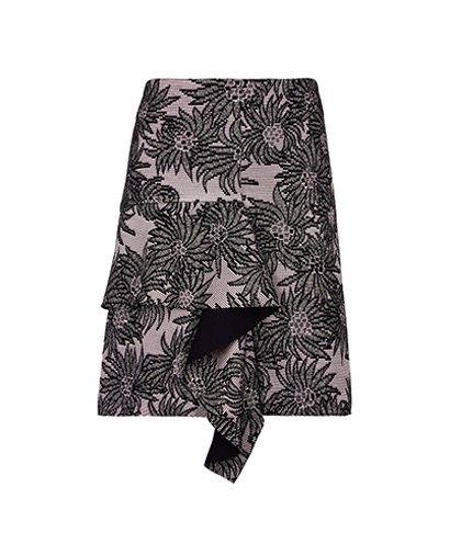 Marni Ruffle Jacquard Skirt, front view
