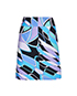 Emilio Pucci Multi Printed Skirt, front view