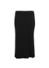 Givenchy Ribbed Skirt, &pound;140, Clothing, Black, Wool, Back view