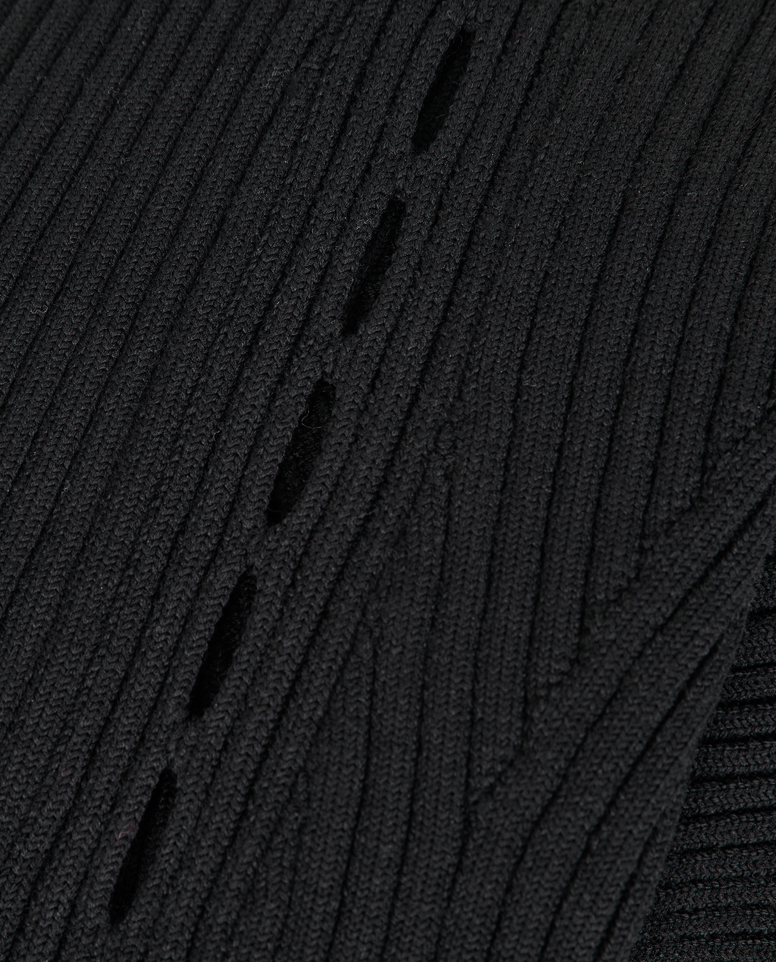 Givenchy Ribbed Skirt, &pound;140, Clothing, Black, Wool, Other view