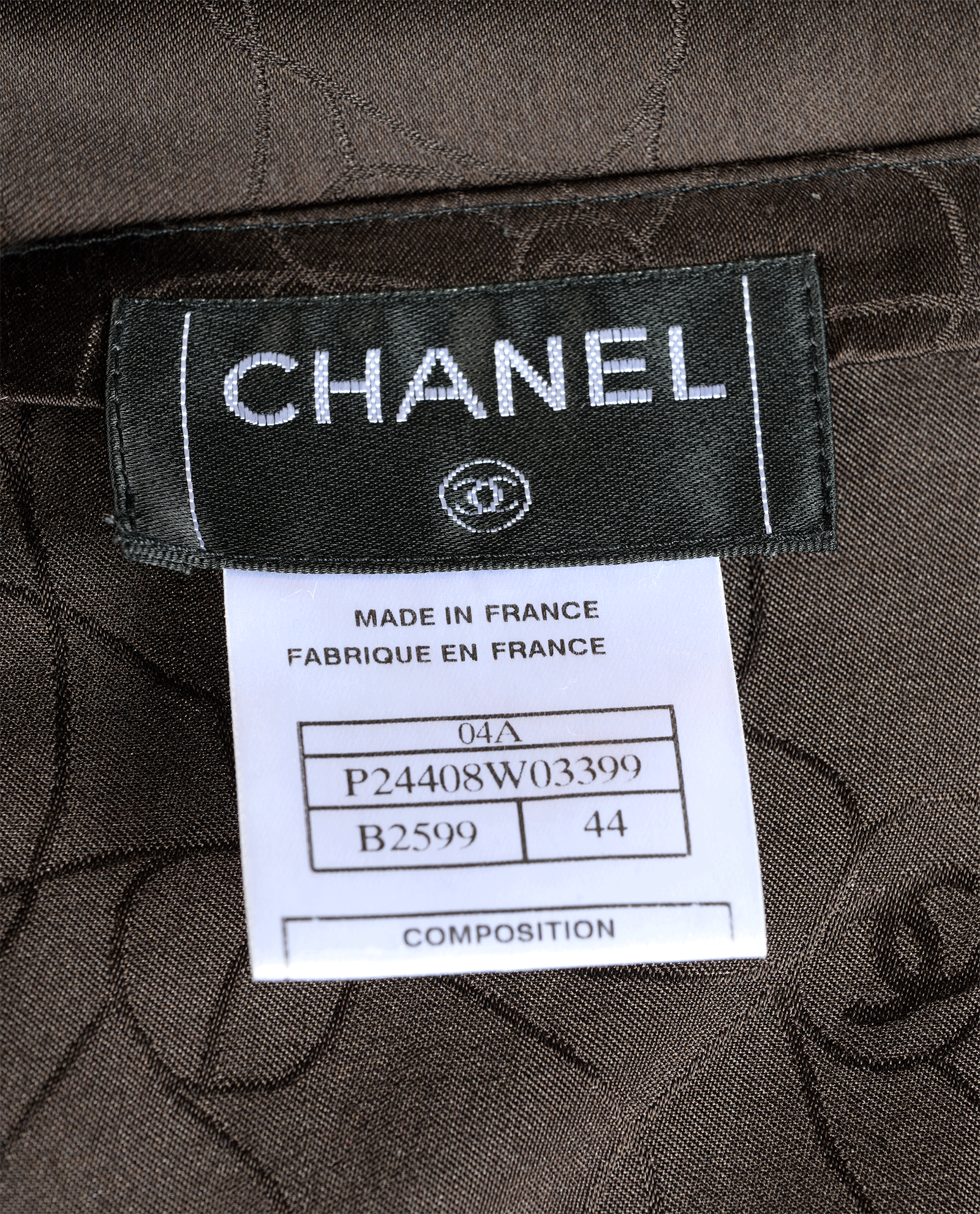 Chanel CC Skirt, &pound;175, Clothing, Brown, Wool, Other view