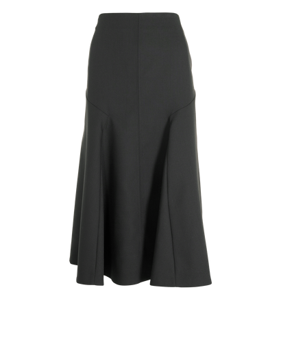 Joseph Gaby Midi Skirt, &pound;70, Clothing, Black, Wool, Front view