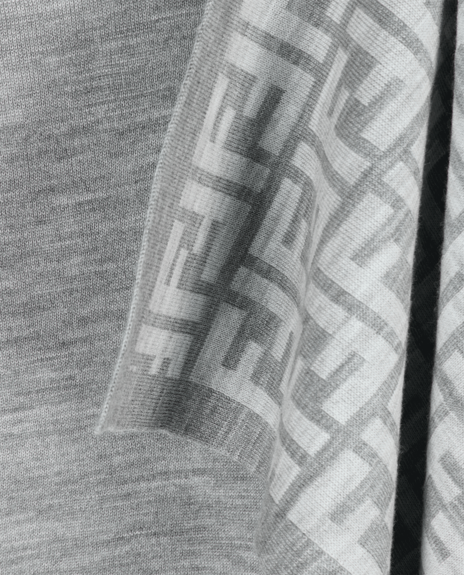 Fendi Knit Skirt, &pound;250, Clothing, Grey, Wool, Other view