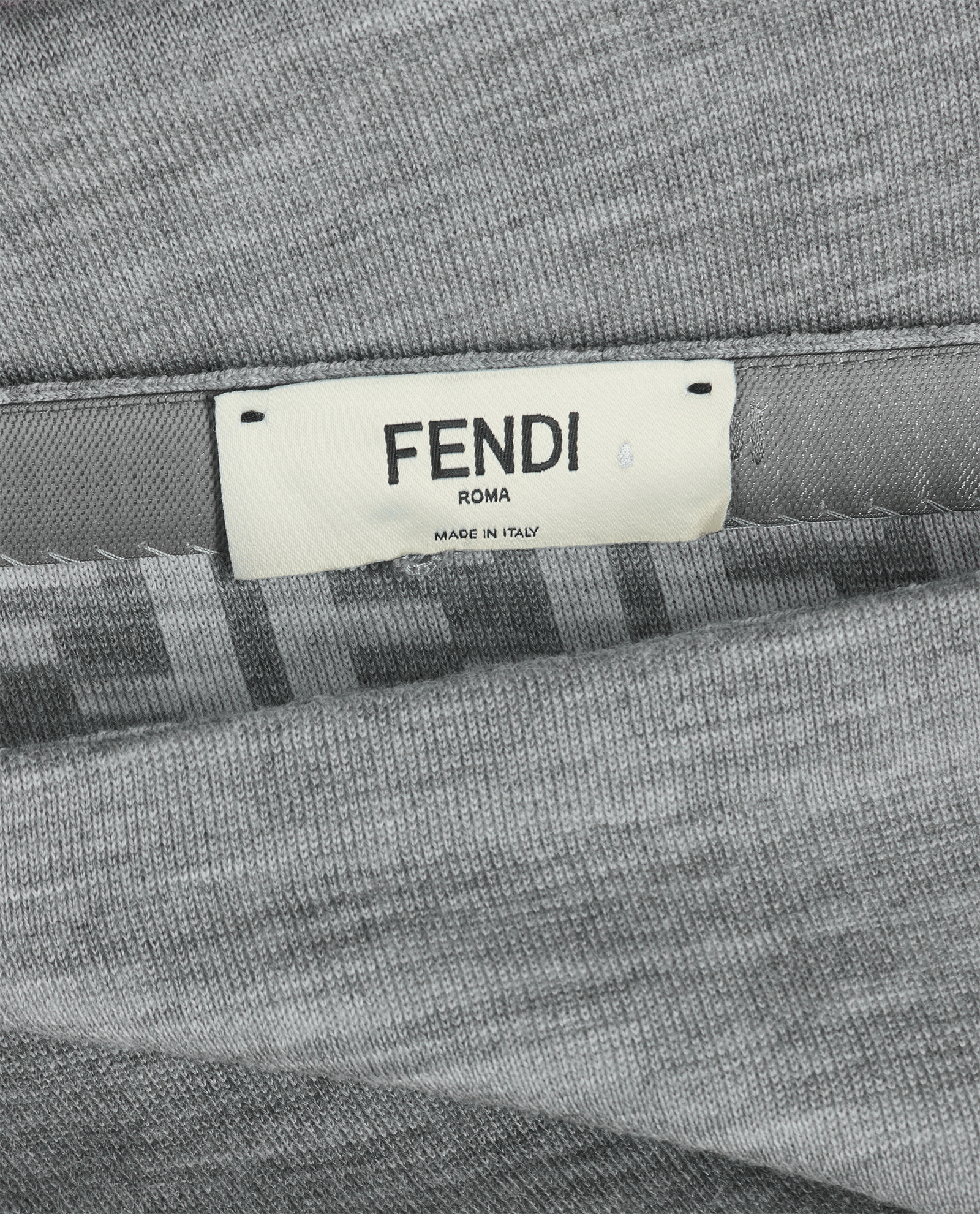 Fendi Knit Skirt, &pound;250, Clothing, Grey, Wool, Other view