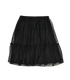 Gucci Tulle Tiered Skirt, &pound;250, Clothing, Black, Silk, Front view