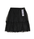 Gucci Tulle Tiered Skirt, &pound;250, Clothing, Black, Silk, Back view