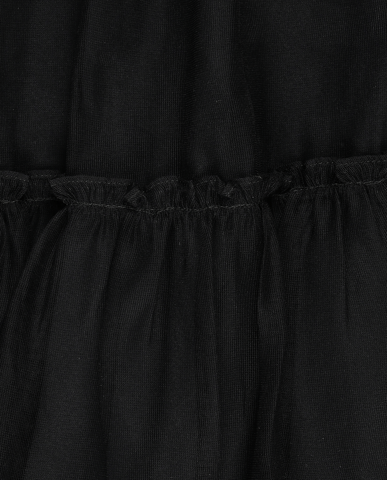 Gucci Tulle Tiered Skirt, &pound;250, Clothing, Black, Silk, Other view
