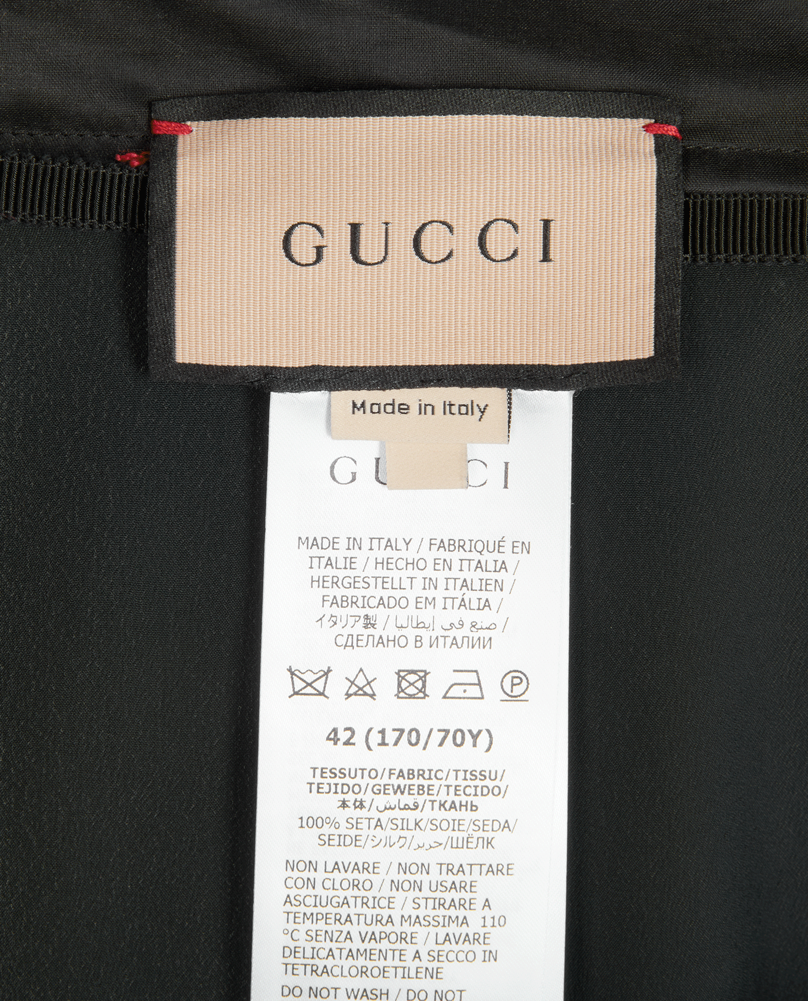Gucci Mesh Midi Skirt, &pound;250, Clothing, Black, Silk, Other view