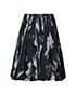 Acne Printed Bubble Skirt, back view