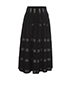Alaia Cut-Out Maxi Skirt, back view