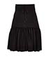 Alaia Lace Up Boned Skirt, front view