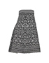 Alaia Labyrinth Skater Skirt, side view