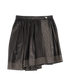 Alaia Eyelet Embellished Mini Skirt, &pound;450, Clothing, Black, Leather, Front view