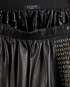 Alaia Eyelet Embellished Mini Skirt, &pound;450, Clothing, Black, Leather, Other view