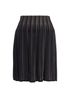 Alaia Pleated Mini Skirt, front view