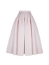 Alexander McQueen Pleated Skirt, &pound;370, Clothing, Pink, Polyester (Polymer), Front view