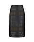 Amanda Wakeley Embroidered Panel Skirt, front view