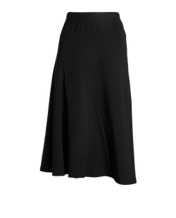 Balenciaga Jersey Skater Skirt, Cotton, Black, Sz M, 3*