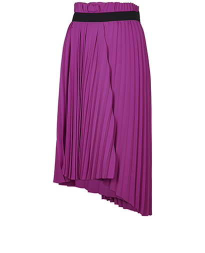 Balenciaga Pleated Midi Skirt, front view