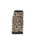 Balmain Leopard Print Skirt, side view